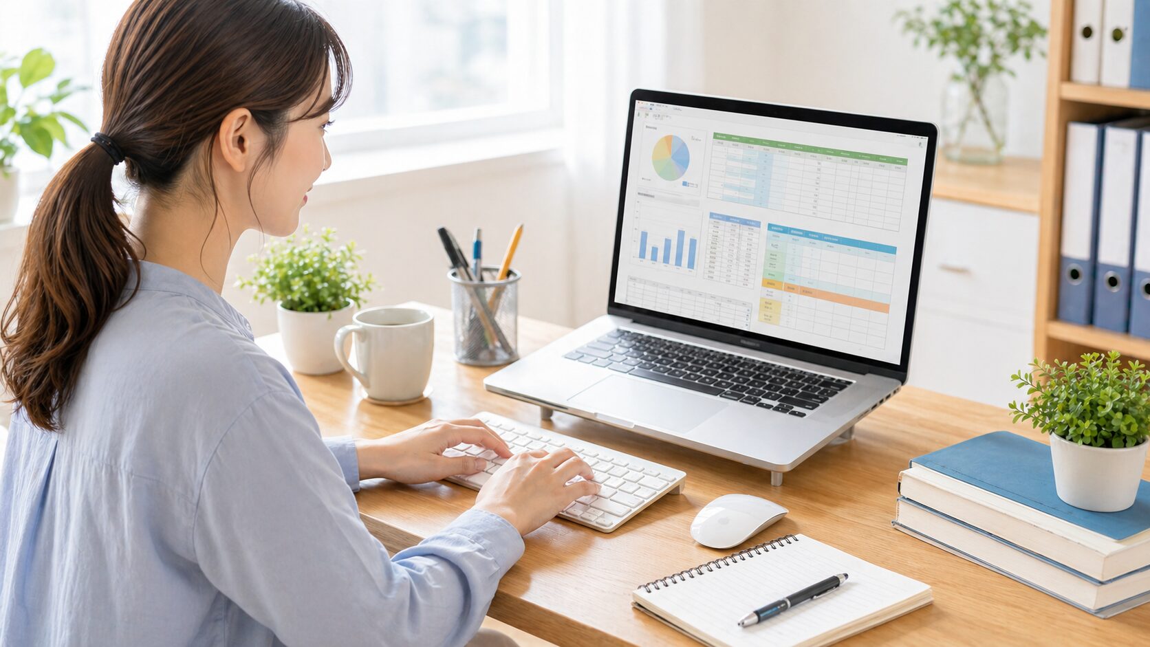 パソコン系資格を在宅勤務に活かすイメージ