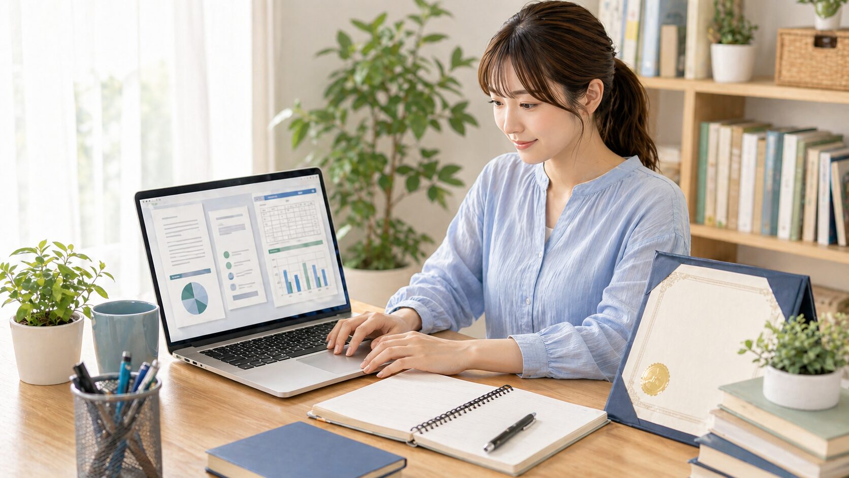 MOSで事務スキルを示すイメージ