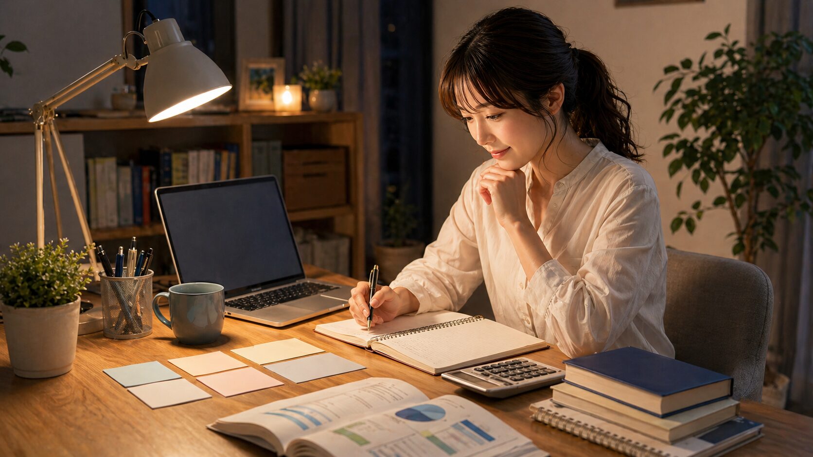 副業に活かせる資格を学ぶイメージ