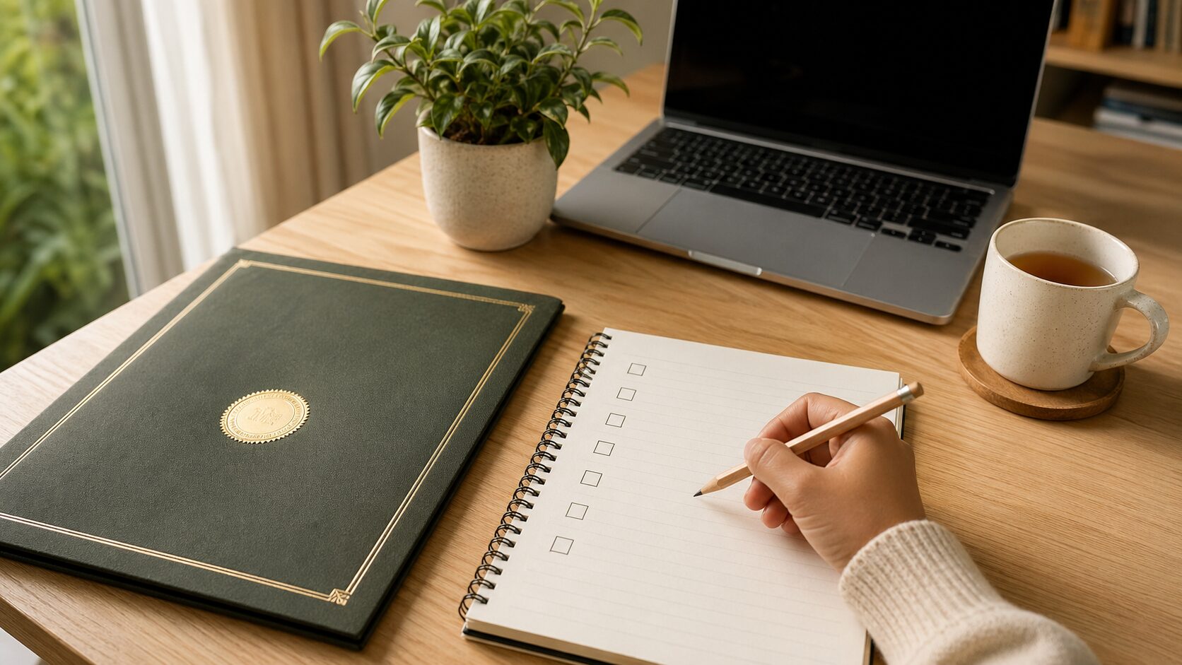 在宅で取れる資格を無料で選ぶ最終チェックのイメージ