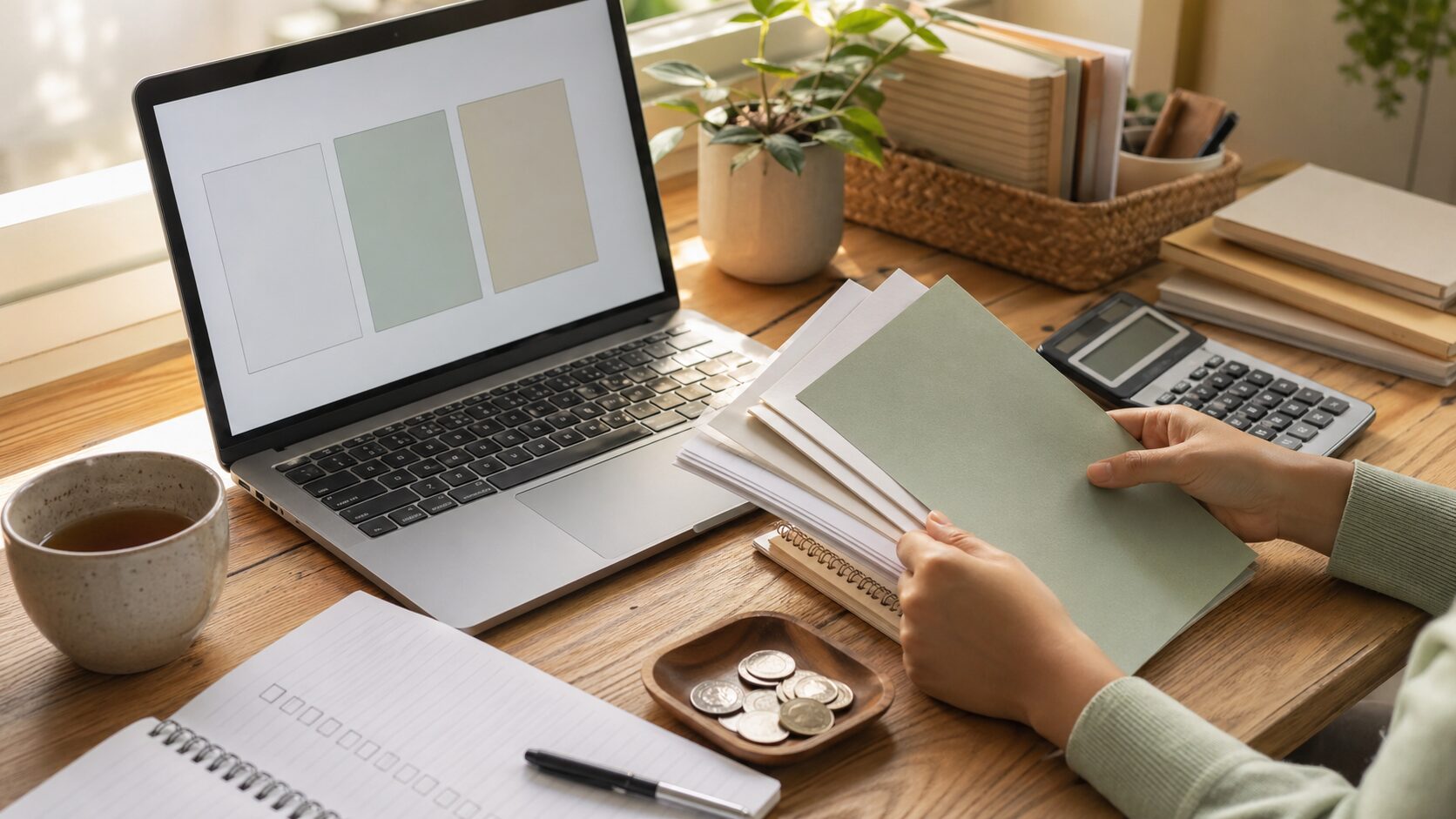 無料学習と資格取得費用を自宅で比較するイメージ