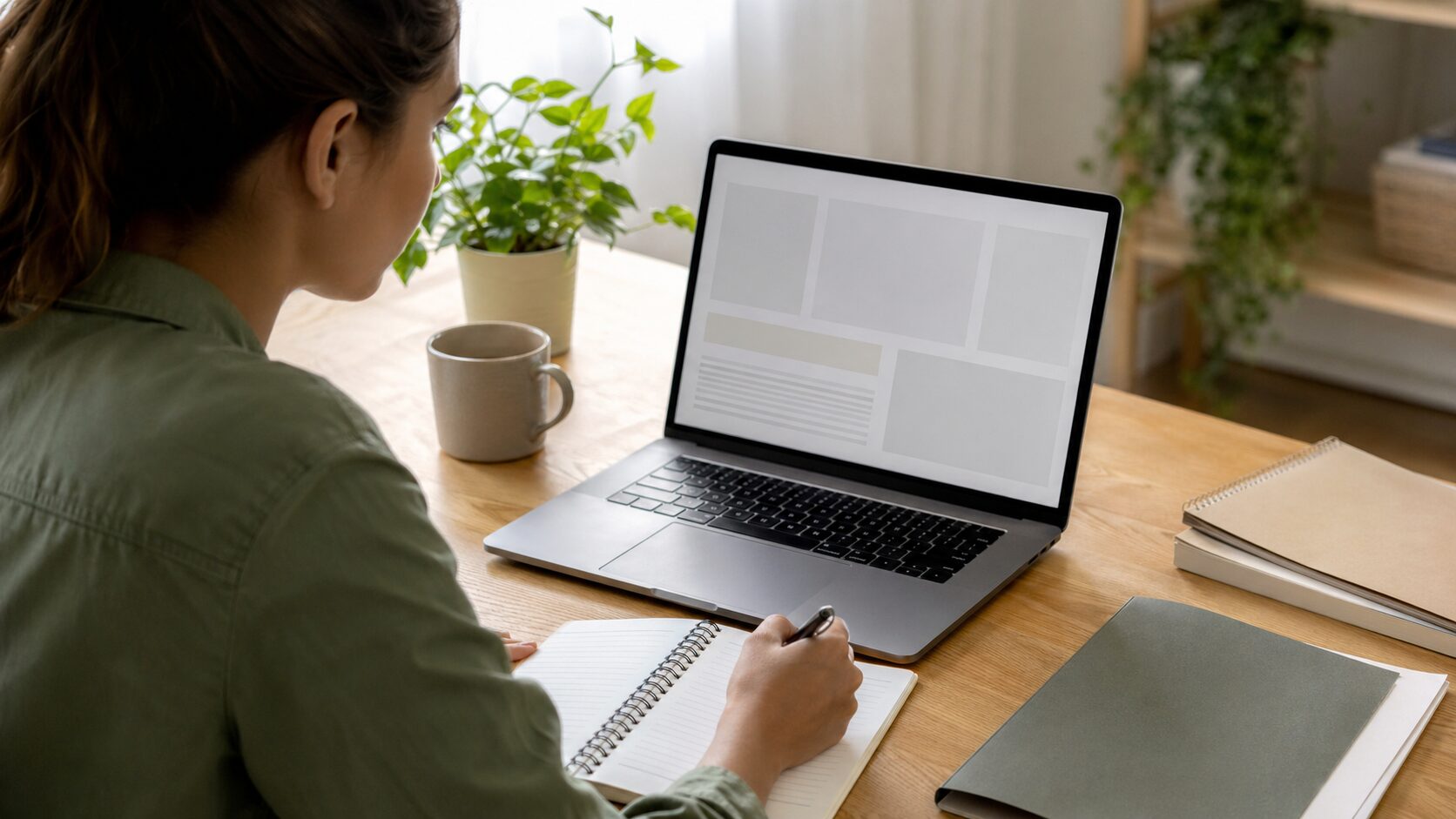 公的支援や職業訓練を在宅で調べるイメージ