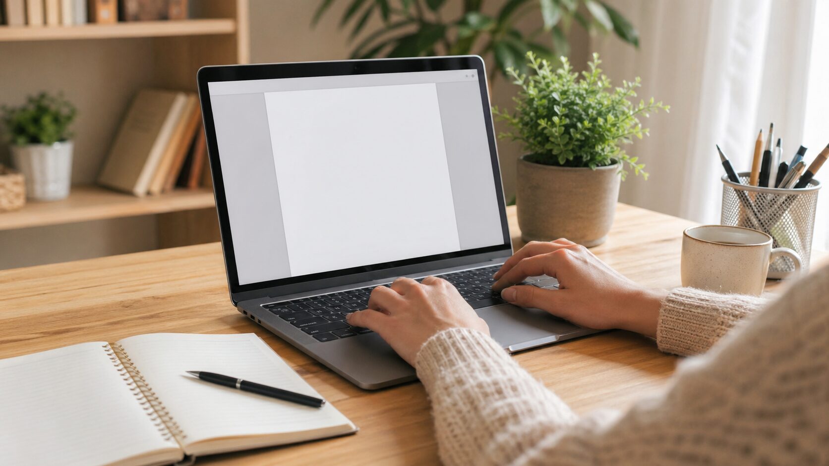 在宅でWebライティングやSNS運用を学ぶイメージ