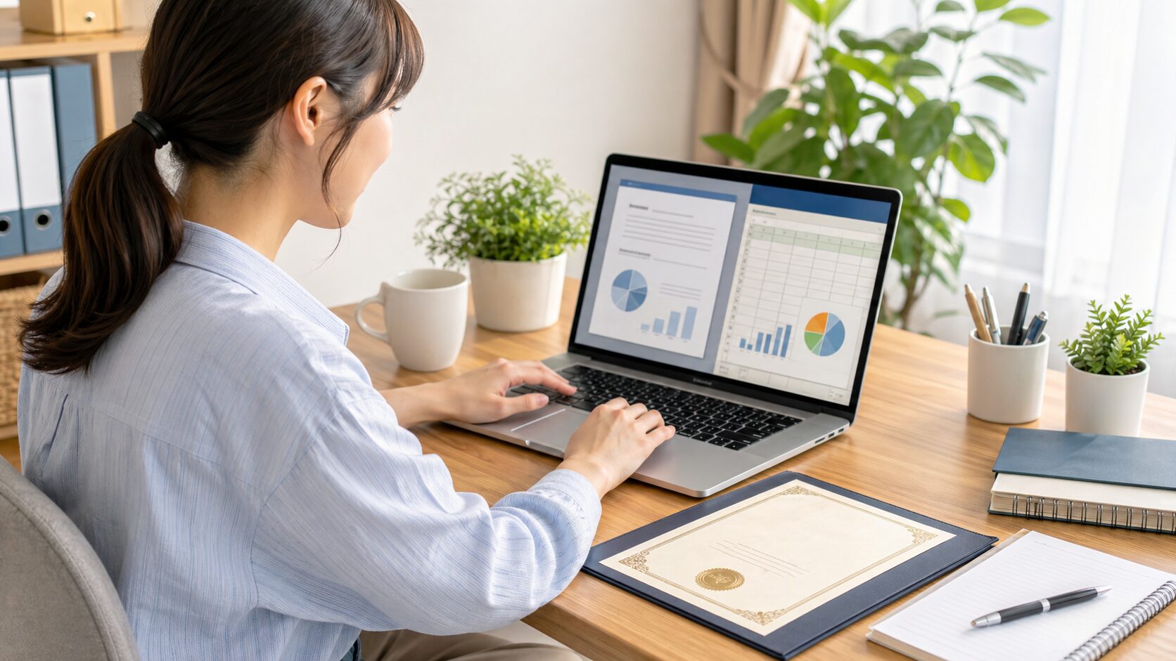 MOSで在宅事務案件を狙うイメージ